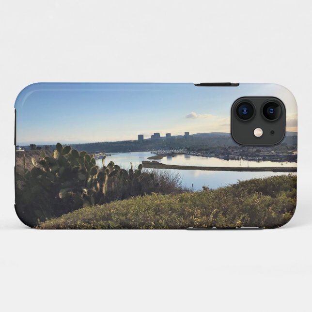 View from Castaways Park, Newport Beach, CA Case-Mate iPhone Case (Back (Horizontal))