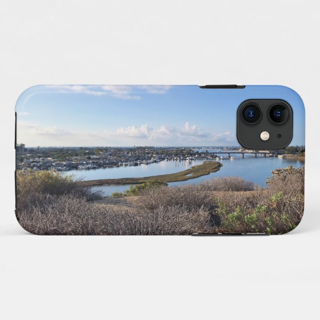 View from Castaways Park, Newport Beach, CA Case-Mate iPhone Case (Back (Horizontal))