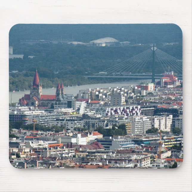 View from Cobenzl Mouse Mat (Front)