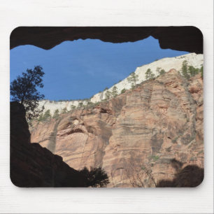View from Devil's Staircase at Zion National Park Mouse Mat