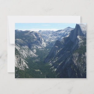 View from Glacier Point in Yosemite National Park