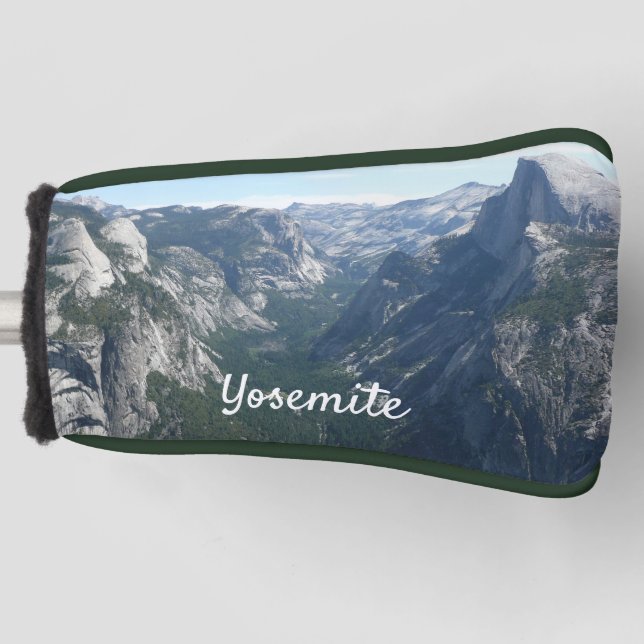 View from Glacier Point in Yosemite National Park Golf Head Cover (Front)