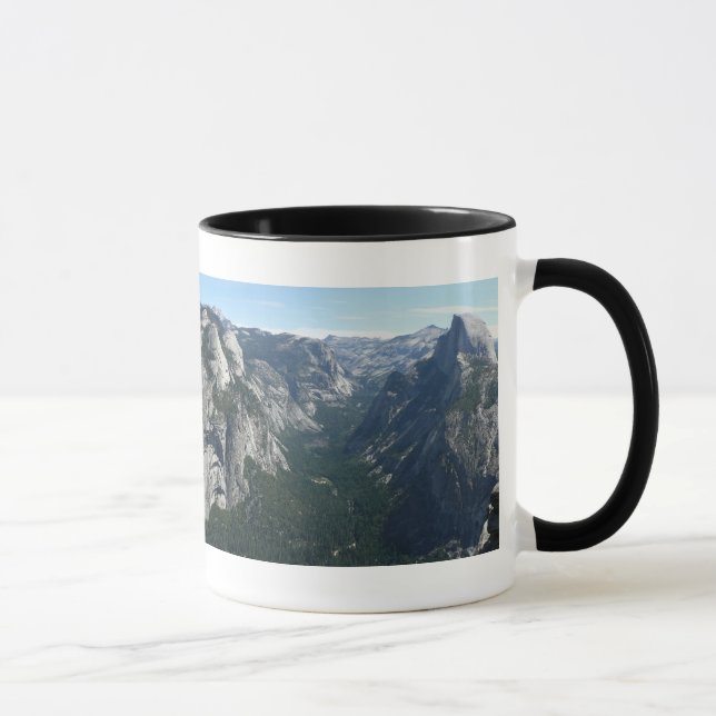 View from Glacier Point in Yosemite National Park Mug (Right)