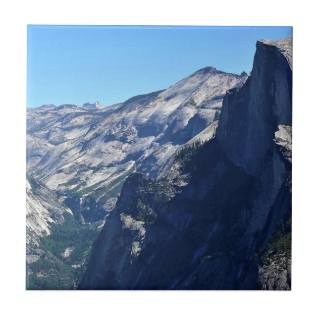 View from Glacier Point, Yosemite, California Tile (Front)