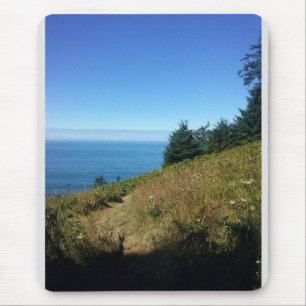 View from Hart's Cove Trail, Oregon Coast Mouse Mat