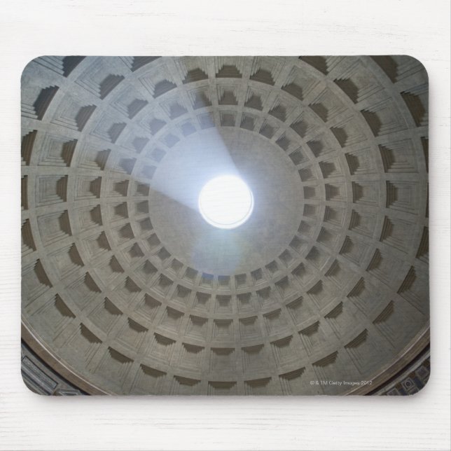 View from inside the Pantheon up to the cupola Mouse Mat (Front)