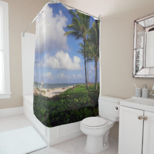 View from Jupiter Inlet Shower Curtain