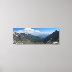 View from Koprowa Pass, Tatras Canvas Print