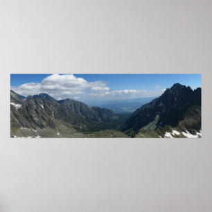 View from Koprowa Pass, Tatras Poster