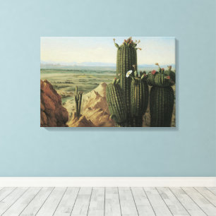 View from Maricopa Mountain Near Rio Gila by Pratt Canvas Print
