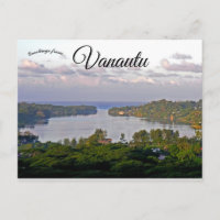 View from Montmartre Port Vila Vanuatu