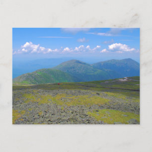 View from Mt Washington NH Postcard