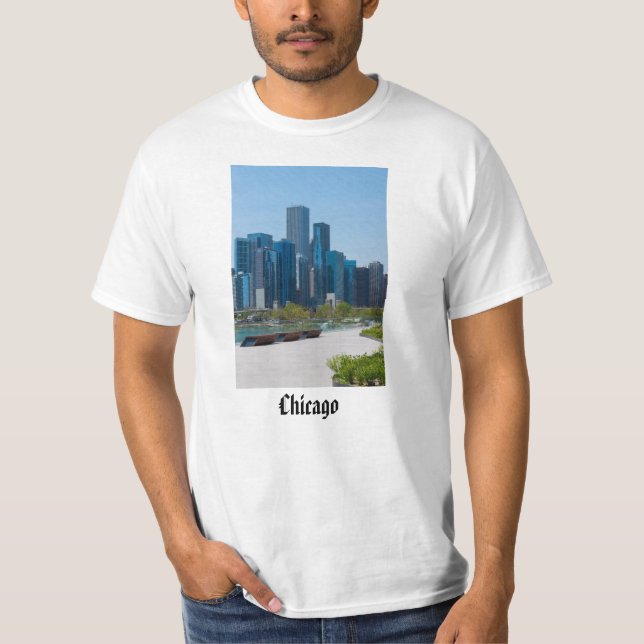 View From Navy Pier T-Shirt (Front)