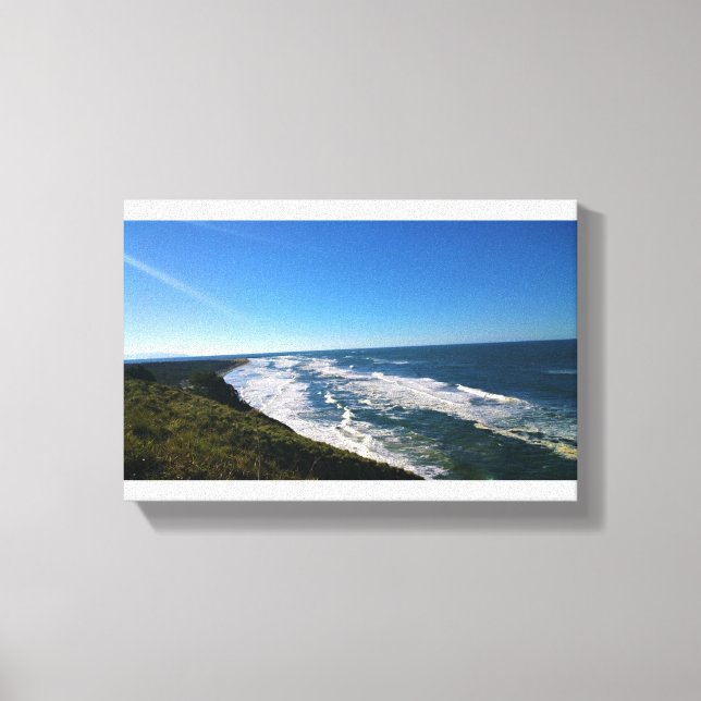 View from North Head Lighthouse, Washington Canvas Print (Front)
