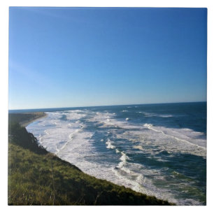 View from North Head Lighthouse, Washington Tile