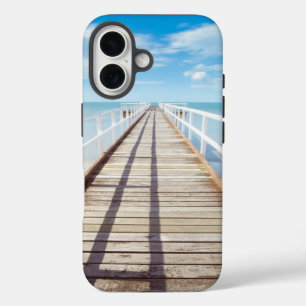 View from Pier Over Sea iPhone 16 Case