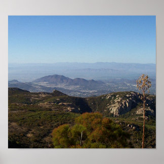 View from Sandstone Peak, Santa Monica Mountains Poster