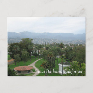 View from Santa Barbara City College Postcard