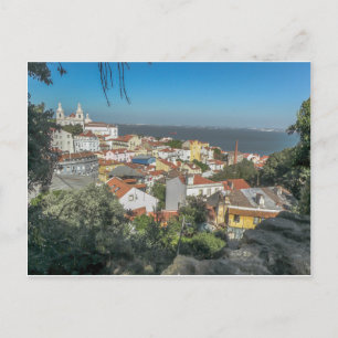 View from Sao Jorge Castle, Portugal - Postcard