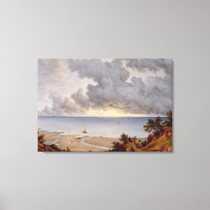View from Shanklin, Isle of Wight, c.1827 (oil on Canvas Print