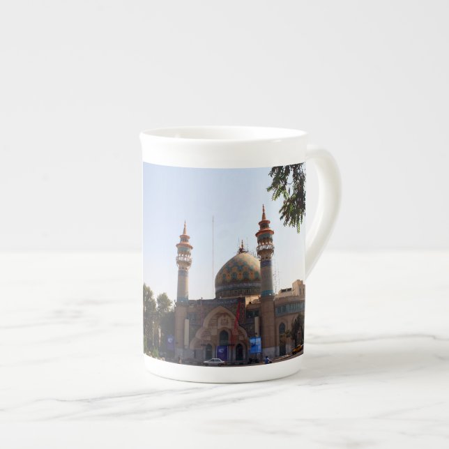 View from Tehran Bone China Mug (Front Right)