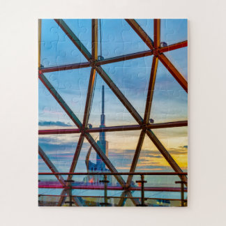 View from the Alphabet Tower Jigsaw Puzzle