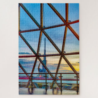 View from the Alphabet Tower Jigsaw Puzzle