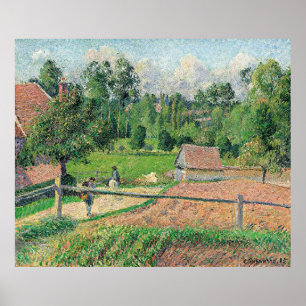 View from the Artist's Window Camille Pissarro   Poster