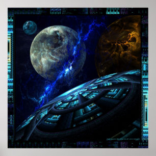 view from the deck poster
