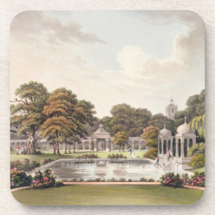 View from the dome, Brighton Pavilion, engraved by Coaster