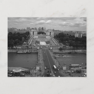 View from the Eifeltower Postcard
