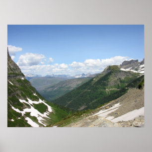 View From the Going-to-the-Sun Road Poster