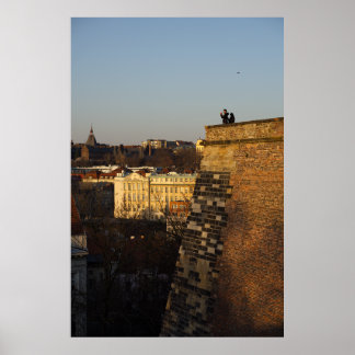 View From The Hillfort Poster