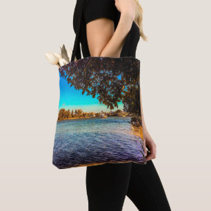 View from the Lagoon Tote Bag