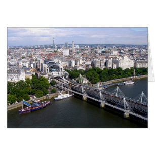 View from the London Eye card