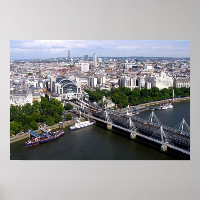 View from the London Eye Poster (Front)