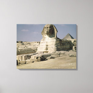 View from the north east of the Sphinx Canvas Print