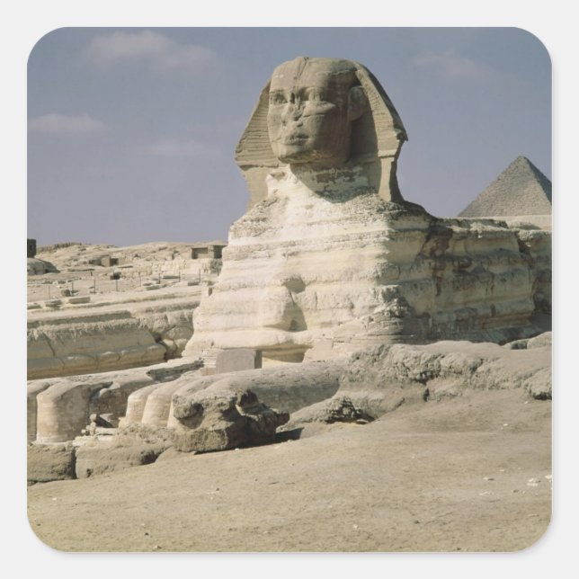 View from the north east of the Sphinx Square Sticker (Front)
