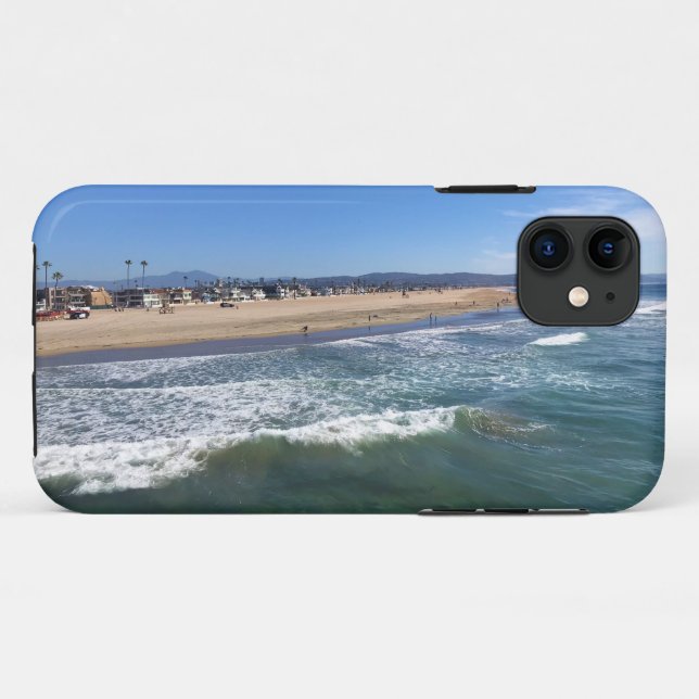 View from the Pier, Newport Beach, California Case-Mate iPhone Case (Back (Horizontal))