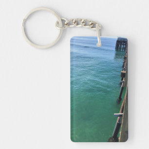 View from the Pier, Newport Beach, California Key Ring