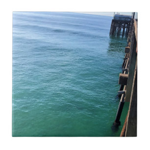 View from the Pier, Newport Beach, California Tile