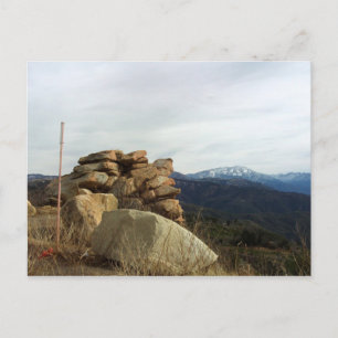 View From The Rim of the World Highway Postcard