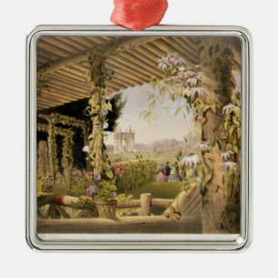 View from the Rustic Seat, Shrublands, from 'The G Metal Tree Decoration