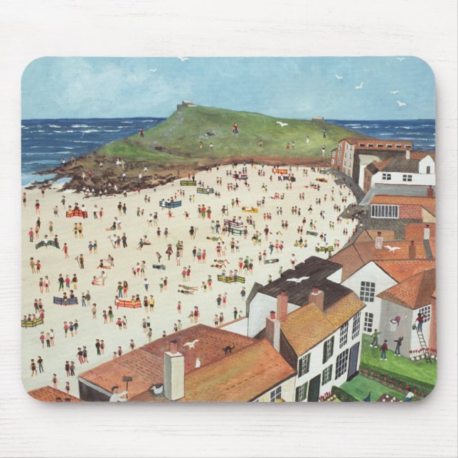 View from the Tate Gallery St. Ives Mouse Mat (Front)