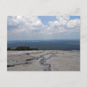 View from the Top of Stone Mountain Postcard