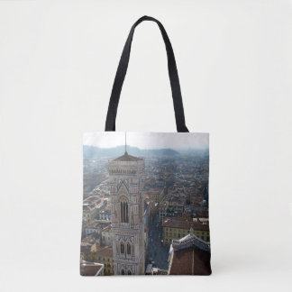 View from the top of the Duomo, Florence Italy Tote Bag
