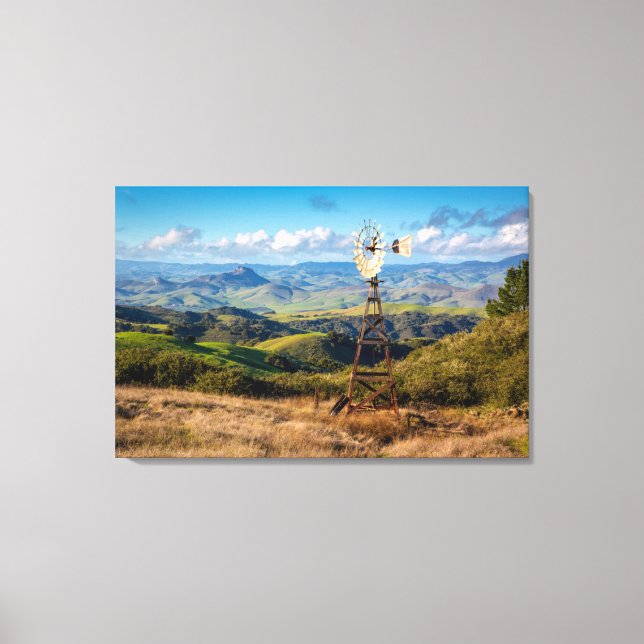View From The Top of the Mountains Canvas Print (Front)