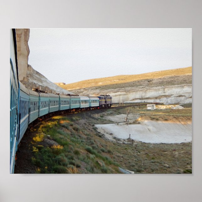View from the train window poster (Front)