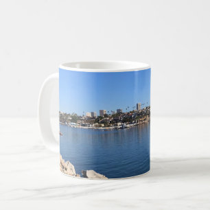 View from the Wedge, Newport Beach, California Coffee Mug