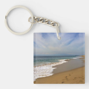 View from the Wedge, Newport Beach, California Key Ring